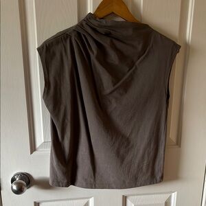 ZARA Women's Sleeveless Top - Gray S